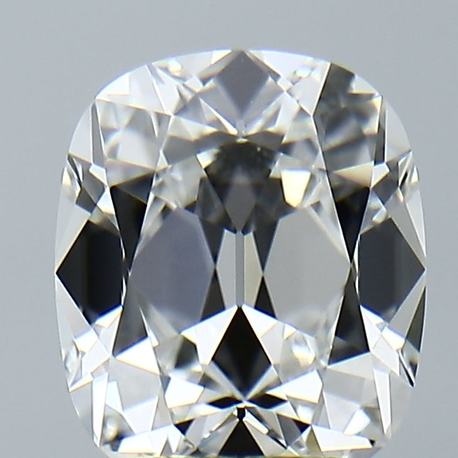 Lab-Grown 2.77 Carat Antique Cushion Cut Diamond color E Clarity VVS2, precious stones, engagement diamonds