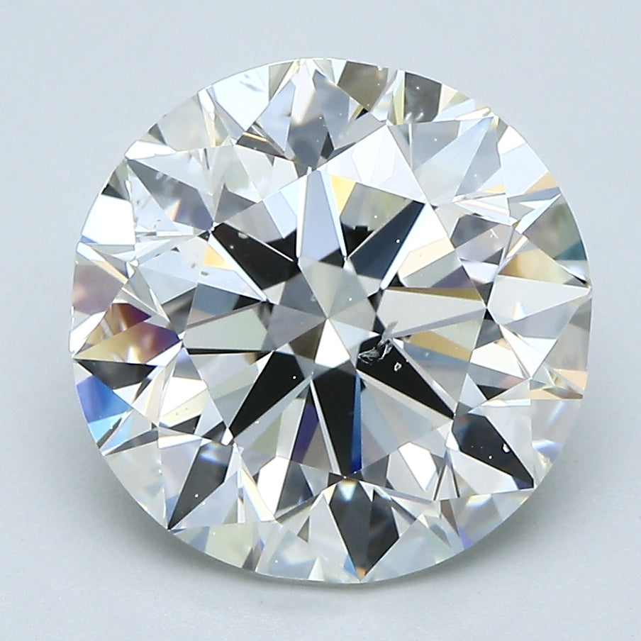 5.01 Carat Round Brilliant Natural Mined Diamond I Color SI1 Clarity With GIA Certificate, natural diamonds, precious stones, engagement diamonds