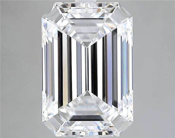 Lab-Grown 5.10 Carat Emerald Cut Diamond color E Clarity VS1 With GIA Certificate, precious stones, engagement diamonds