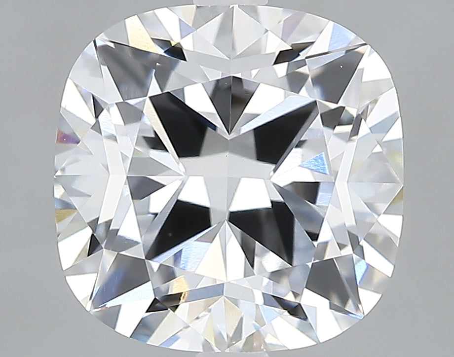Lab-Grown 3.37 Carat Cushion Brilliant Diamond color E Clarity VVS2 With GIA Certificate, precious stones, engagement diamonds