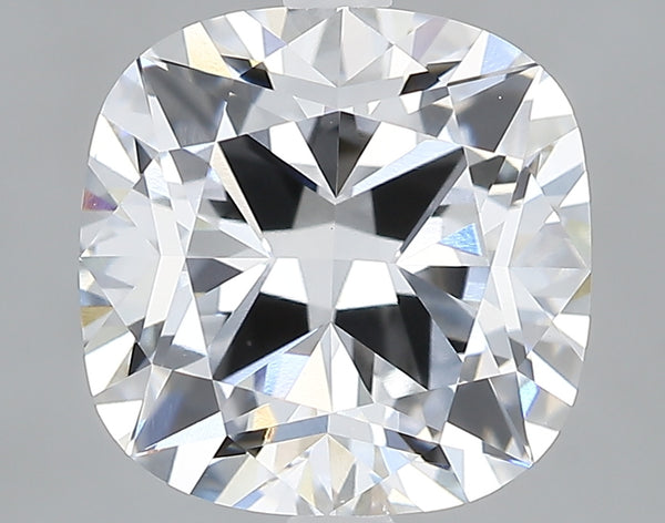 Lab-Grown 3.37 Carat Cushion Brilliant Diamond color E Clarity VVS2 With GIA Certificate, precious stones, engagement diamonds