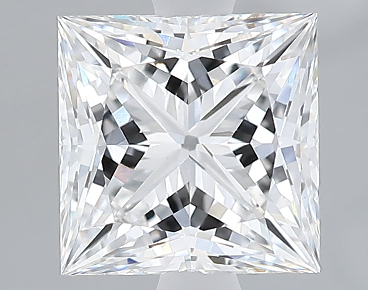 Lab-Grown 1.93 Carat Princess Cut Diamond color E Clarity VVS2 With GIA Certificate, precious stones, engagement diamonds