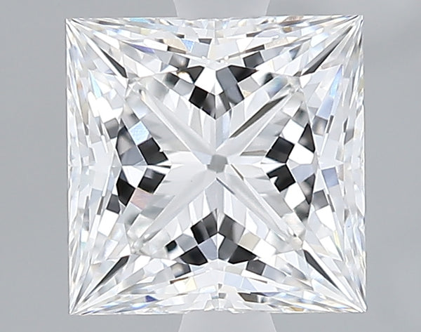 Lab-Grown 1.93 Carat Princess Cut Diamond color E Clarity VVS2 With GIA Certificate, precious stones, engagement diamonds