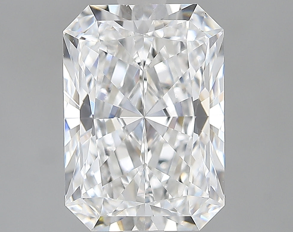 Lab-Grown 2.62 Carat Radiant Cut Diamond color D Clarity VVS2, precious stones, engagement diamonds
