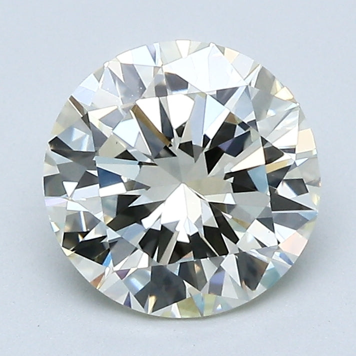 Loose 1.99 Ct Round Brilliant Diamond M-VS1 with GIA Certificate, natural diamonds, precious stones, engagement diamonds