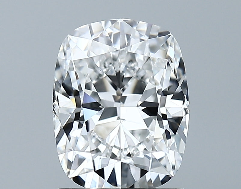 Lab-Grown 1.51 Carat Cushion Modified Brilliant Cut Diamond color D Clarity VS1 With GIA Certificate, precious stones, engagement diamonds