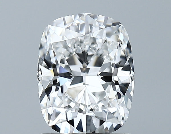 Lab-Grown 1.51 Carat Cushion Modified Brilliant Cut Diamond color D Clarity VS1 With GIA Certificate, precious stones, engagement diamonds