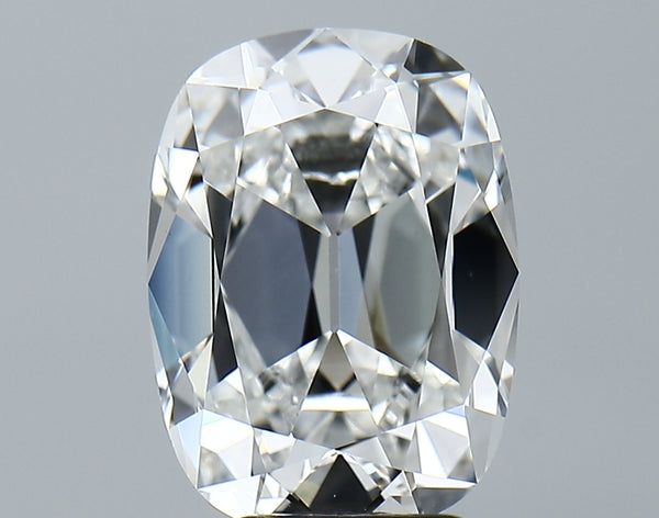 Lab-Grown 4.54 Carat Antique Cushion Cut Diamond color E Clarity VVS2, precious stones, engagement diamonds