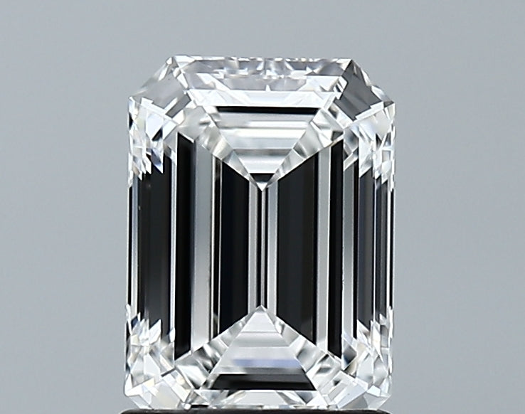 Lab-Grown 1.54 Carat Emerald Cut Diamond color E Clarity VVS1 With GIA Certificate, precious stones, engagement diamonds