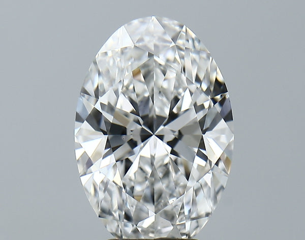 Lab-Grown 4.24 Carat Oval Shape Diamond color E Clarity VS1, precious stones, engagement diamonds