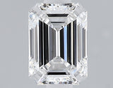 Lab-Grown 1.09 Carat Emerald Cut Diamond color E Clarity SI1 With GIA Certificate, precious stones, engagement diamonds