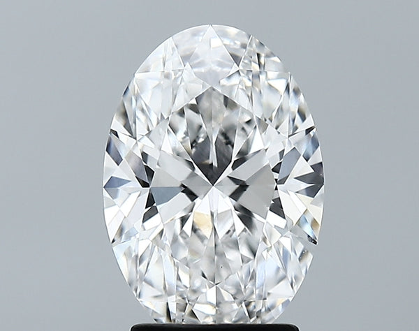 Lab-Grown 2.56 Carat Oval Shape Diamond color D Clarity VS1 With GIA Certificate, precious stones, engagement diamonds