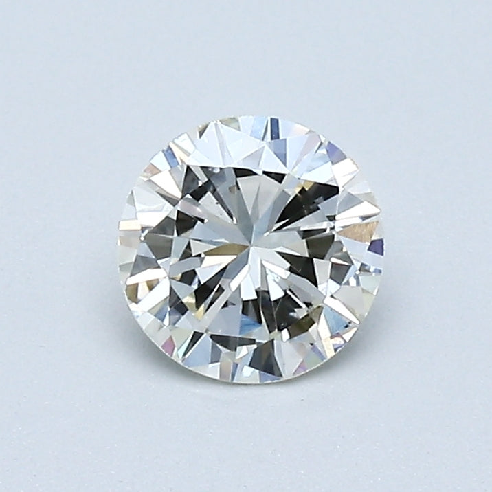 0.56 Carat Round Brilliant Natural Mined Diamond J Color SI1 Clarity With GIA Certificate, natural diamonds, precious stones, engagement diamonds