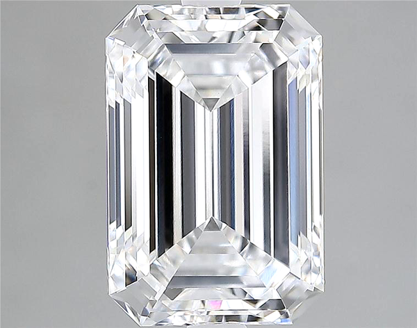 Lab-Grown 3.06 Carat Emerald Cut Diamond color D Clarity VS1 With GIA Certificate, precious stones, engagement diamonds