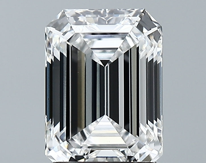 Lab-Grown 2.00 Carat Emerald Cut Diamond color D Clarity VS1, precious stones, engagement diamonds