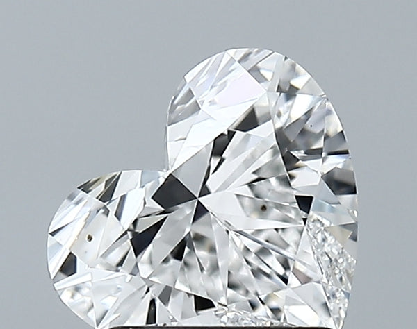 Lab-Grown 1.54 Carat Heart Shape Diamond color E Clarity VVS1 With GIA Certificate, precious stones, engagement diamonds