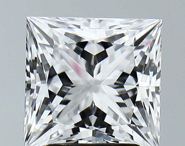 Lab-Grown 3.03 Carat Princess Cut Diamond color D Clarity VS1 With GIA Certificate, precious stones, engagement diamonds