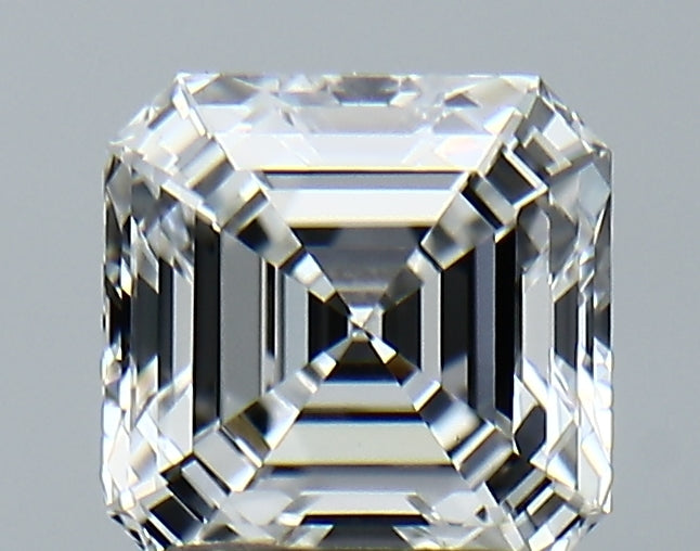 Lab-Grown 2.03 Carat Asscher Cut Diamond color E Clarity VS1, precious stones, engagement diamonds