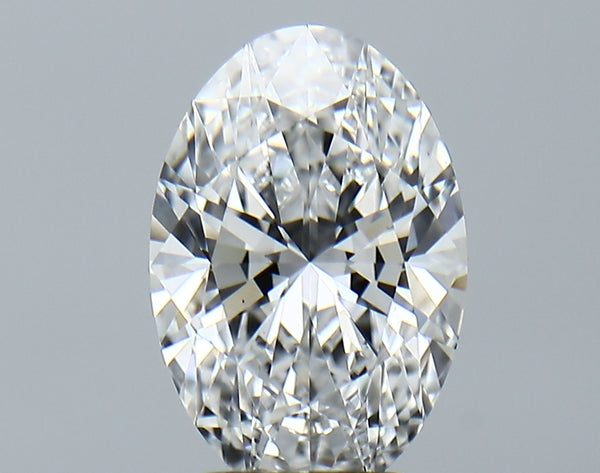 Lab-Grown 2.85 Carat Oval Shape Diamond color D Clarity VS1, precious stones, engagement diamonds