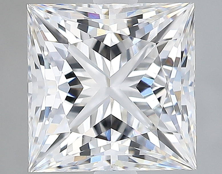 Lab-Grown 2.69 Carat Princess Cut Diamond color E Clarity VVS1 With GIA Certificate, precious stones, engagement diamonds