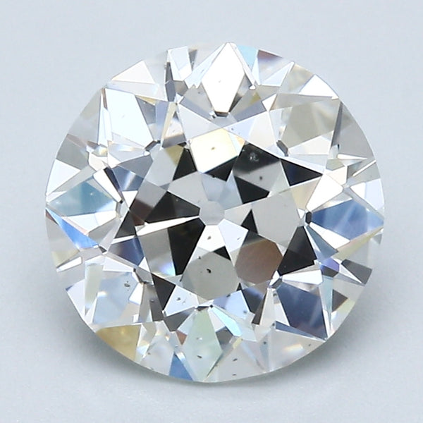 2.69 Carat Old European Cut Natural Mined Diamond F Color SI1 Clarity With GIA Certificate, natural diamonds, precious stones, engagement diamonds