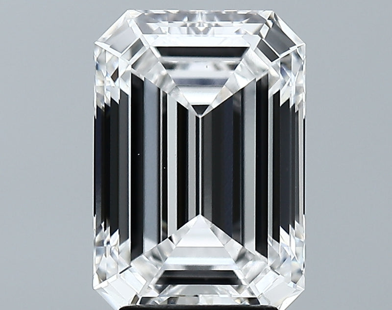 Lab-Grown 3.85 Carat Emerald Cut Diamond color E Clarity VVS2 With GIA Certificate, precious stones, engagement diamonds