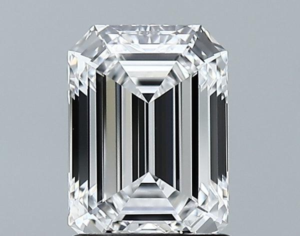 Lab-Grown 1.63 Carat Emerald Cut Diamond color D Clarity VVS1 With GIA Certificate, precious stones, engagement diamonds