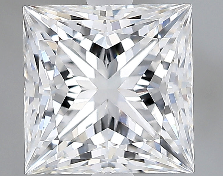 Lab-Grown 2.34 Carat Princess Cut Diamond color E Clarity VS1 With GIA Certificate, precious stones, engagement diamonds