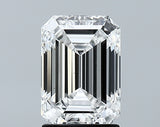 Lab-Grown 1.94 Carat Emerald Cut Diamond color D Clarity VS2 With GIA Certificate, precious stones, engagement diamonds