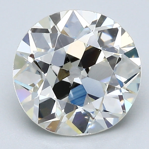 2.48 Carat Old European Cut Vintage Natural Mined Diamond J Color VS1 Clarity With GIA Certificate, natural diamonds, precious stones, engagement diamonds