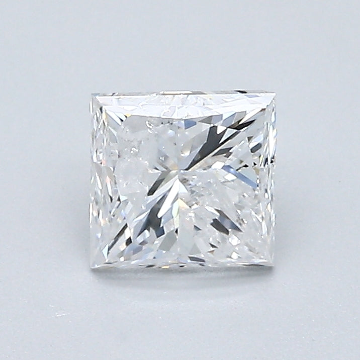 0.91 Carat Princess Cut Natural Mined Diamond D Color I2 Clarity With GIA Certificate, natural diamonds, precious stones, engagement diamonds