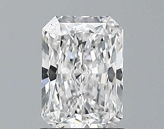 Lab-Grown 0.87 Carat Radiant Cut Diamond color D Clarity VS1, precious stones, engagement diamonds