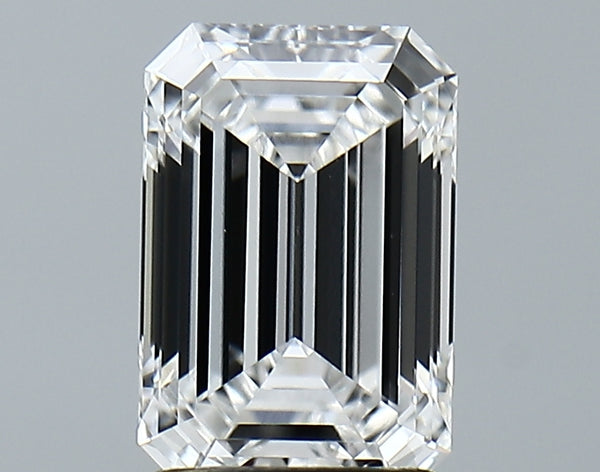 Lab-Grown 2.07 Carat Emerald Cut Diamond color D Clarity VVS1, precious stones, engagement diamonds