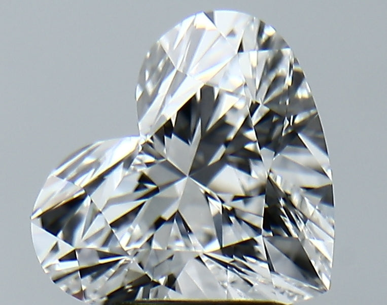 Lab-Grown 2.62 Carat Heart Shape Diamond color E Clarity VS1 With GIA Certificate, precious stones, engagement diamonds