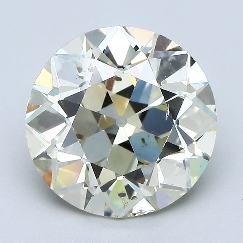 2.94 Carat Old European Cut Antique Natural Mined Diamond O Color SI2 Clarity With GIA Certificate, natural diamonds, precious stones, engagement diamonds