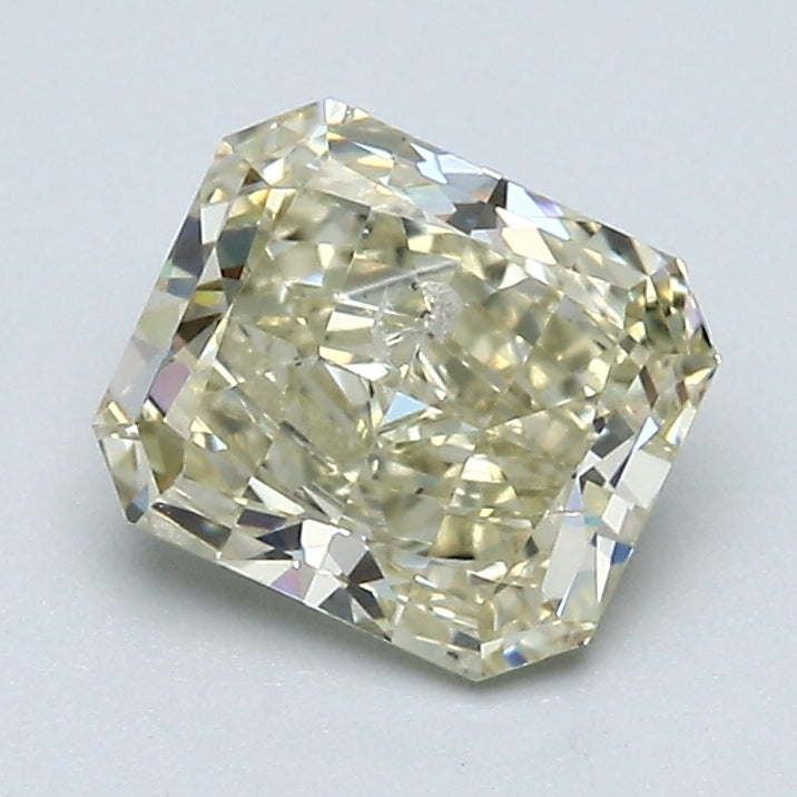 1.23 Carat Radiant Cut Diamond color Fancy Yellow Brown Clarity I1, natural diamonds, precious stones, engagement diamonds