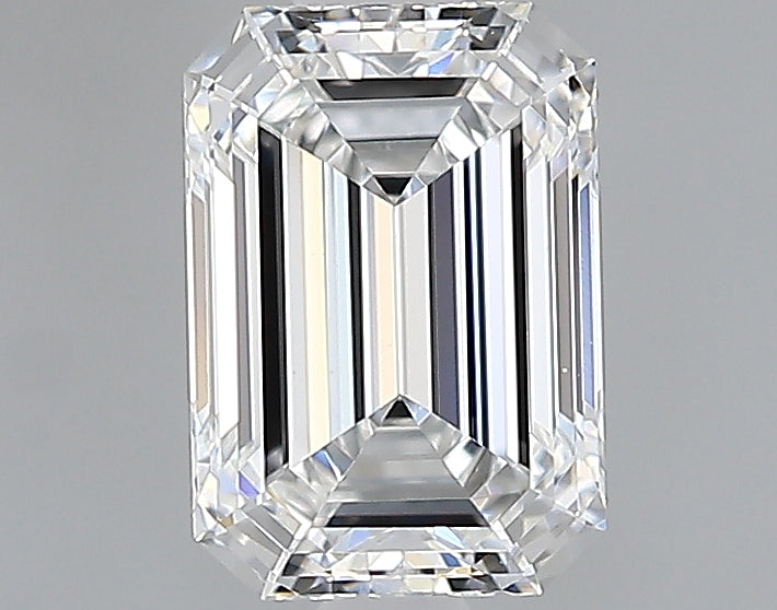 Lab-Grown 1.00 Carat Emerald Cut Diamond color E Clarity VVS2, precious stones, engagement diamonds