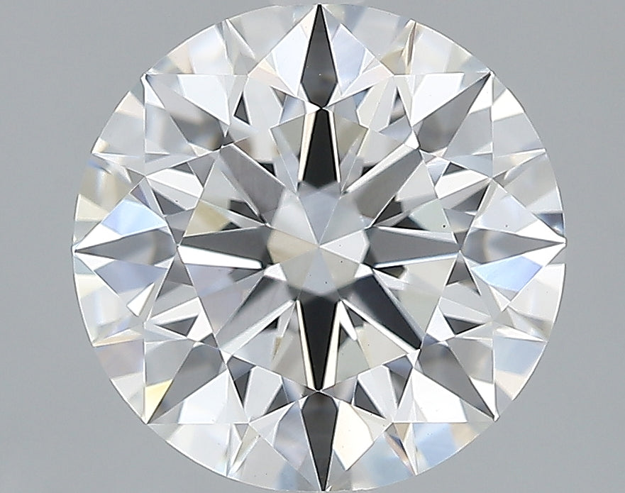 Lab-Grown 2.59 Carat Round Brilliant Diamond color E Clarity VS1, precious stones, engagement diamonds