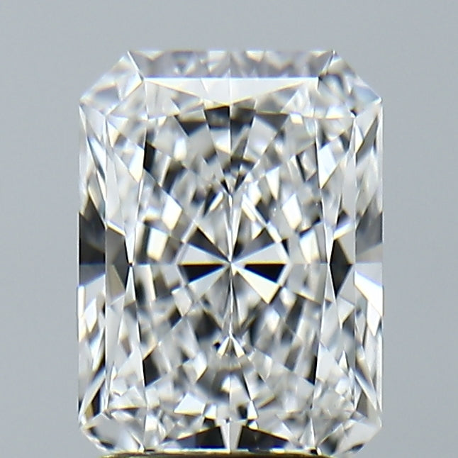 Lab-Grown 2.11 Carat Radiant Cut Diamond color D Clarity VS1, precious stones, engagement diamonds