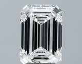 Lab-Grown 3.67 Carat Emerald Cut Diamond color E Clarity VVS2 With GIA Certificate, precious stones, engagement diamonds