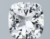 Lab-Grown 3.39 Carat Square Cushion Cut Diamond color E Clarity VS1, precious stones, engagement diamonds