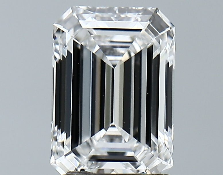 Lab-Grown 2.24 Carat Emerald Cut Diamond color D Clarity VS1 With GIA Certificate, precious stones, engagement diamonds