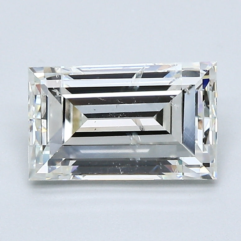 1.81 Carat Baguette Shape Diamond color I Clarity I1, natural diamonds, precious stones, engagement diamonds