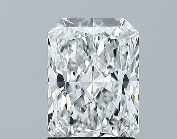 Lab-Grown 1.54 Carat Radiant Cut Diamond color D Clarity VVS2 With GIA Certificate, precious stones, engagement diamonds