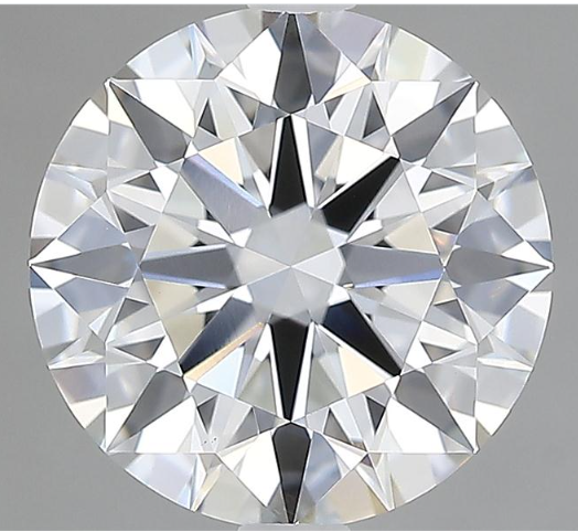 Lab-Grown 2.71 Carat Round Brilliant Diamond color D Clarity VVS2 With GIA Certificate, precious stones, engagement diamonds