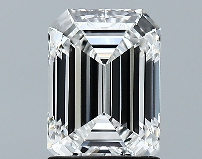 Lab-Grown 1.58 Carat Emerald Cut Diamond color E Clarity VVS1 With GIA Certificate, precious stones, engagement diamonds