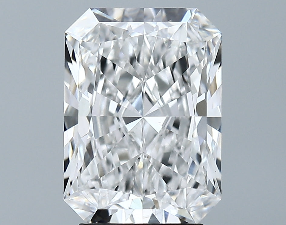 Lab-Grown 3.07 Carat Radiant Cut Diamond color E Clarity VVS2, precious stones, engagement diamonds