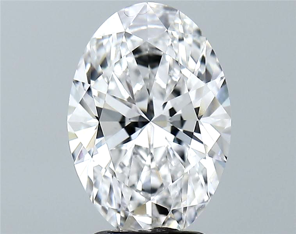 Lab-Grown 2.77 Carat Oval Shape Diamond color D Clarity VVS2 With GIA Certificate, precious stones, engagement diamonds