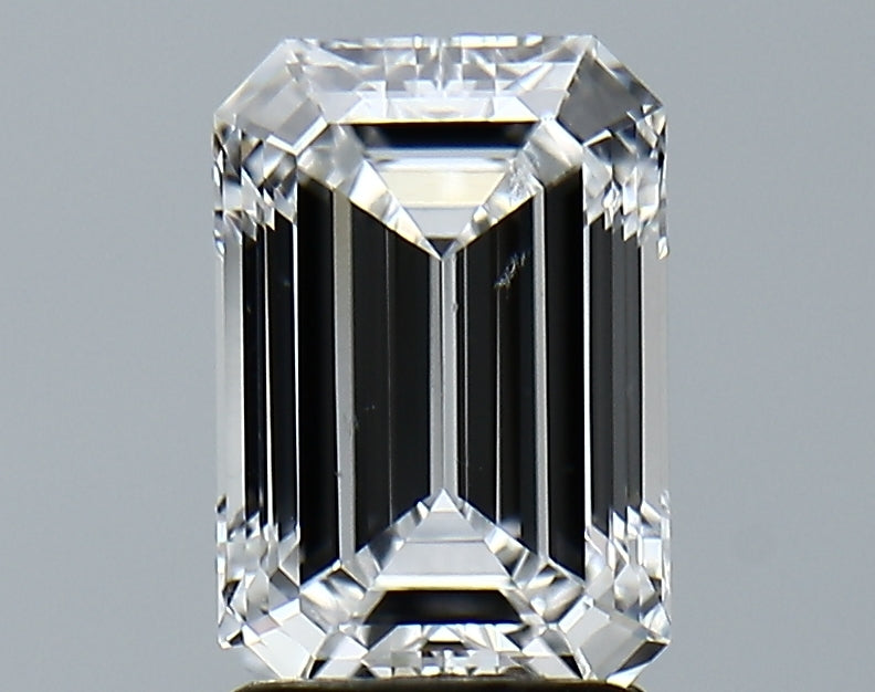 Lab-Grown 2.09 Carat Emerald Cut Diamond color D Clarity VVS2 With GIA Certificate, precious stones, engagement diamonds