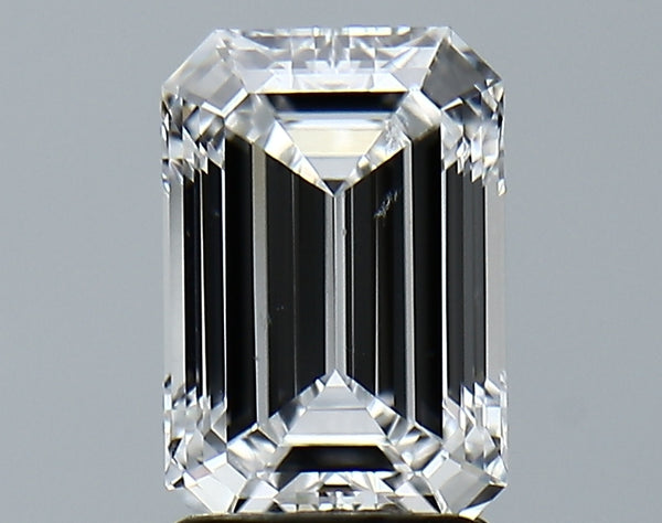 Lab-Grown 2.09 Carat Emerald Cut Diamond color D Clarity VVS2 With GIA Certificate, precious stones, engagement diamonds